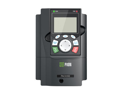 Преобразователь частоты тип PAC0350 Phd 5.5кВт Ihd 14А Pn 75кВт In 185А 400В IP20 PitON PAC0350X014AX3