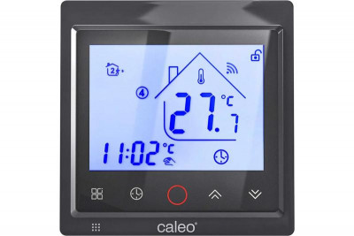 Терморегулятор С936 Wi-Fi black встраиваемый цифровой программируемый 3.5кВт CALEO 0К-00000753