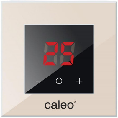 Терморегулятор NOVA встраиваемый цифровой 3.5кВт беж. CALEO УП-00000354