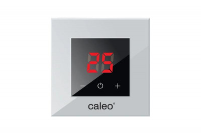 Терморегулятор NOVA встраиваемый цифровой 3.5кВт сереб. CALEO УП-00000355
