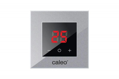 Терморегулятор NOVA встраиваемый цифровой 3.5кВт алюм. CALEO УП-00000357