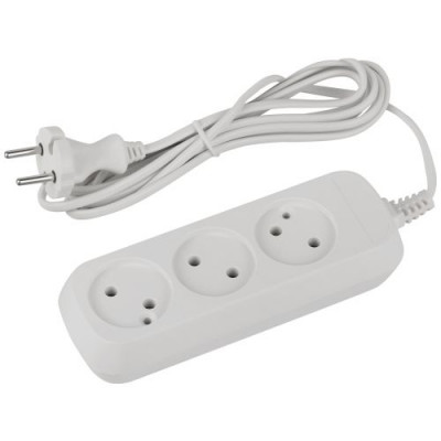 Удлинитель 3х1.5м без заземл. ШВВП 2х0.75 UDL-6-315 Greenline Эра Б0065043