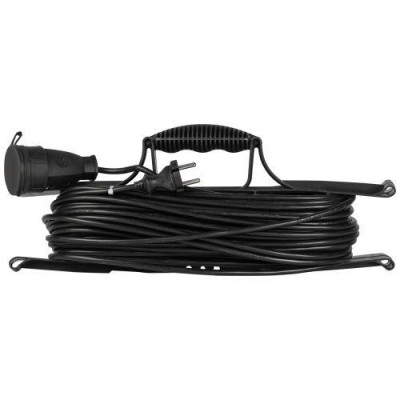 Удлинитель-шнур на рамке 1х30м без заземл. ПВС 2х1 GREEN LINE FR-10-30m Эра Б0065149