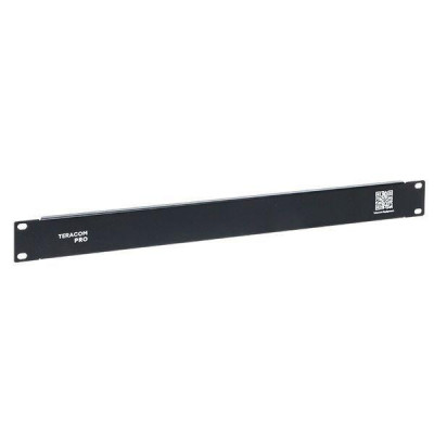 Фальш-панель TERACOM PRO 1U черн. EKF TRP-1FP-BK