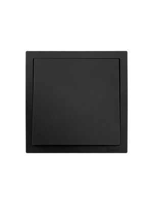 Выключатель 1-кл. СП ZIMA IP20 10А безвинт. зажим черн. бархат LEZARD 704-4288-100QC