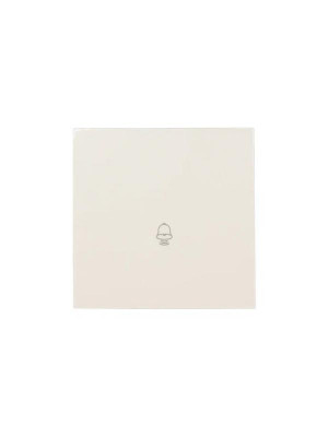 Кнопка звонка СП ZIMA IP20 безвинт. зажим слон. кость LEZARD 704-9088-103QC