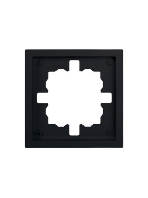 Рамка 1-мест. горизонт. ZIMA черн. бархат LEZARD 704-4200-146