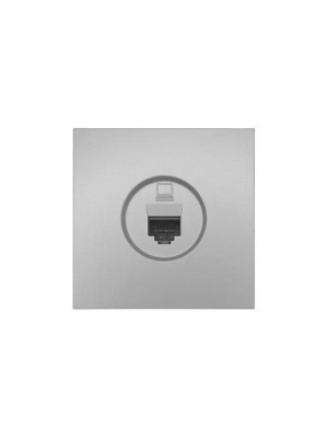 Розетка компьютерная 1-мест. СП ZIMA IP20 сер. матов. LEZARD 704-7488-139