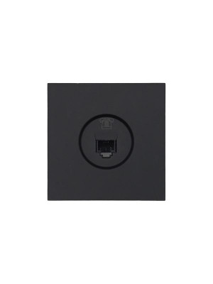 Розетка телефонная евро СП ZIMA IP20 черн. бархат LEZARD 704-4288-137