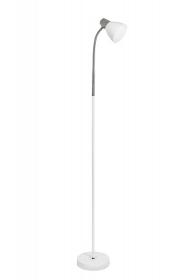 Светильник напольный РУНА/торшер 40Вт 220В ЛОН Е27 без лампы бел. Трансвит 49268