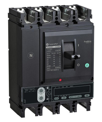 Выключатель автоматический SPC400 100кА S5.3E 4P4D 400А SE SPC400S40053E4DFC