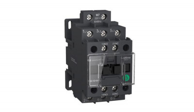 Контактор MC1D 3п 12А НО+НЗ 24В DC с пониж. током потребл. катушки SE MC1D12BL