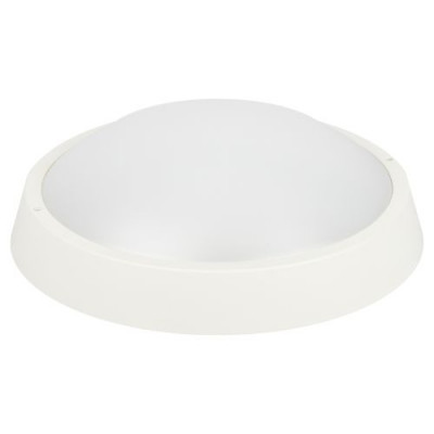 Светильник светодиодный SPB-203-0-65К-024 24Вт 6500К IP65 2040лм ЖКХ D320мм КРУГ бел. Эра Б0062684