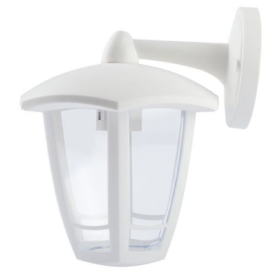 Светильник светодиодный садово-парковый ДБУ 07-8-006 Дели 3 8Вт 3000К IP44 настенный 6 гранный бел. Эра Б0064238