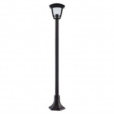 Светильник светодиодный садово-парковый ДТУ 07-8-002 Валенсия 4 8Вт 3000К IP44 4 гранный напольный черн. Эра Б0064265