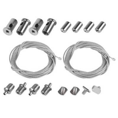 Набор тросов 6060-5 2м для подвеса для профиля 6060 4шт Эра Б0062791