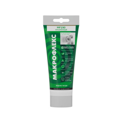 Клей монтажный Bio Line MF190 прозрачный (185г) MAKROFLEX Б0057167