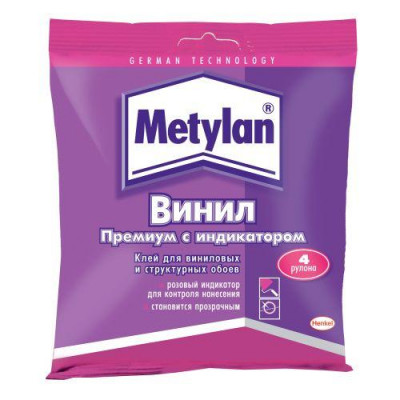 Клей обойный Метилан Винил Премиум 100г (пакетик) Момент Б0022981