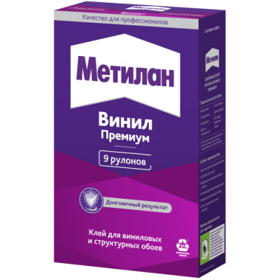 Клей обойный Метилан Винил Премиум без индикатора 250г Момент Б0057029