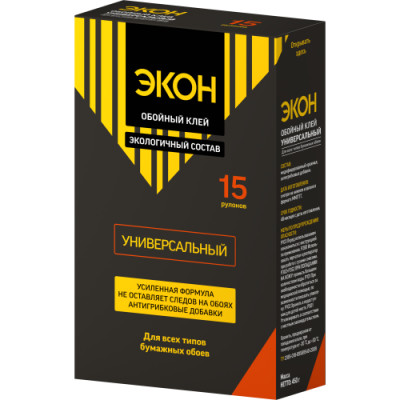 Клей обойный ЭКОН Универсальный 450г Момент Б0023058