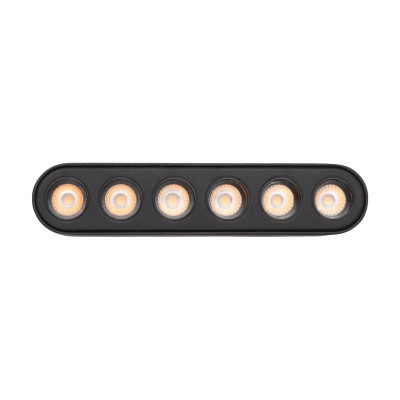 Светильник светодиодный трековый MTR16 1206 6Вт 3000К IP20 spot 36град. BL низковольтный черн. Pro JazzWay 5056251