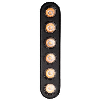 Светильник светодиодный трековый MTR16 1306R 6Вт 4000К IP20 spot 36град. BL низковольтный черн. Pro JazzWay 5056978