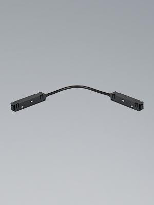 Коннектор питания поворотный 48В для магнитного шинопровода 20мм черн. Vitaluce VT0200036-01