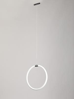 Светильник светодиодный трековый силиконовый магнитный D22мм 18Вт 48В Ra80 D300мм 360град. черн. Vitaluce VT0200047-01