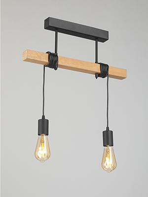 Люстра V2860-1/2PL 2xE27 макс. 40Вт Vitaluce V2860-1/2PL