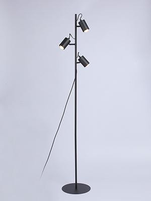 Торшер Лони black 3хE27 макс. 40Вт Vitaluce V3015-1/3P