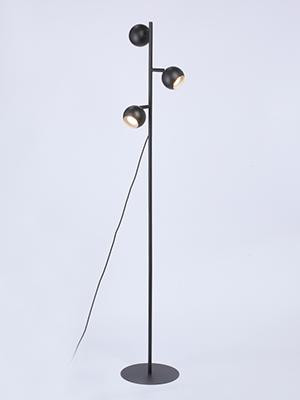 Торшер Шани black 3хGU10 макс. 20Вт Vitaluce V3016-1/3P