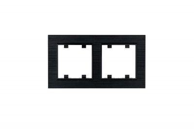 Рамка 2-м Karea LINE STAR чер. Makel 86054702