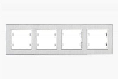 Рамка 4-м Karea LINE STAR жемчуж. Makel 86100704