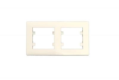 Рамка 2-м Karea RIZZ крем Makel 88010702