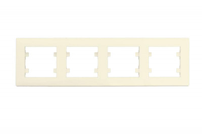 Рамка 4-м Karea RIZZ крем Makel 88010704