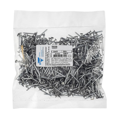 Гвоздь толевый 2х25 (уп.0.5кг) Tech-Krep/Zitar 124612