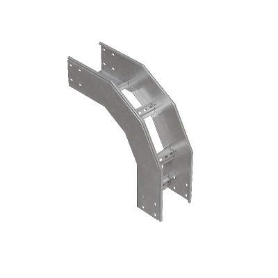 Угол лестничный вертикал. внеш. 90град. 150х400х1.2мм HD85 N КМ LO61017