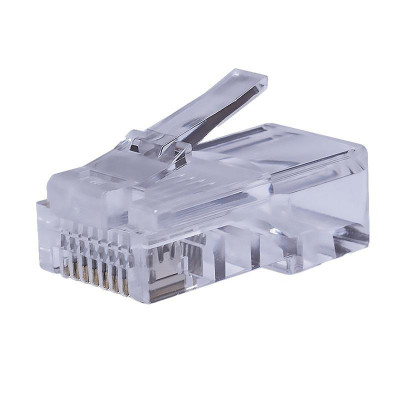 Коннектор 8P8C U/UTP кат.5E RJ-45 (DIY) (уп.10шт) SUPRLAN 10-0209-1