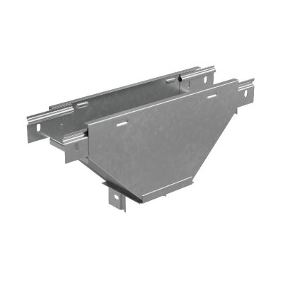 Отвод для лотка Т-образ. вертикал. 50х300мм вниз с разворотом трассы на 90град. 