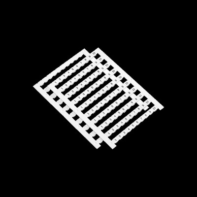 Маркировка трехуровневых винтовых клемм 1-10 MTU-2.5M110TR (уп.100шт) ОВЕН 136878