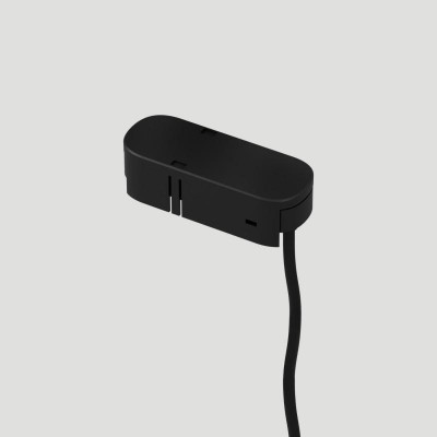 Подвод питания универс. (середина/торец) Base 48В DC IP20 пластик черн. DENKIRS 723254