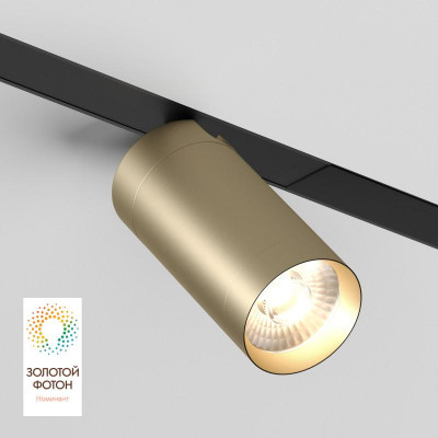 Светильник SMART SPOT 20Вт 3000К-6000К DIM акцентный матов. зол. с черн. DENKIRS 694293