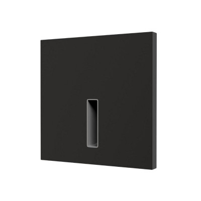 Светильник LED 3Вт 3000К IP20 встраив. в стену алюм. черн. DENKIRS 713497