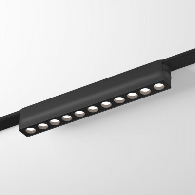 Светильник трековый Air Grill 2700-6500 12Вт 2700-6500К IP20 48В DC 230х26х36мм RA90 36град. со светодиодом алюм. черн. DENKIRS 723283