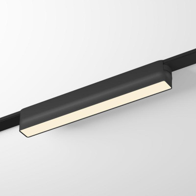 Светильник трековый Air Linear 3000 9Вт 3000К IP20 48В DC 230х26х36мм RA90 120град. со светодиодом алюм. черн. DENKIRS 723256