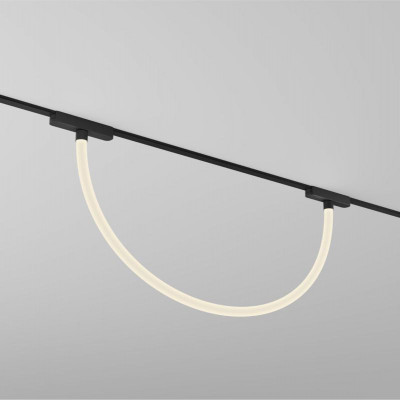 Светильник трековый Air Ray 3000 12Вт 3000К IP20 48В DC 22х1000мм RA90 360град. со светодиодом алюм. черн. DENKIRS 723268