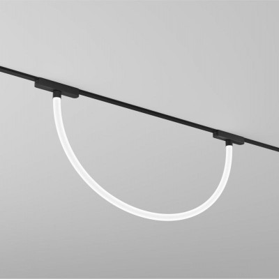 Светильник трековый Air Ray 4000 12Вт 4000К IP20 48В DC 22х1000мм RA90 360град. со светодиодом алюм. черн. DENKIRS 723281