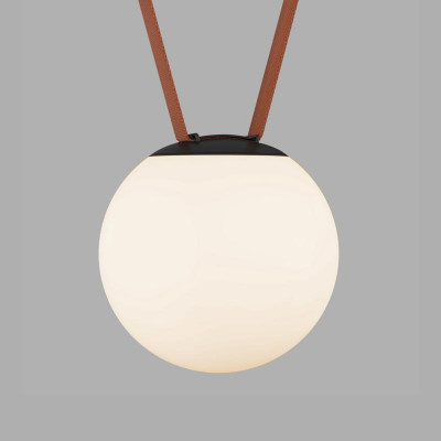 Светильник для трека-ремня Belty Orb 10Вт 3000К IP20 48В DC 180х181мм RA90 120град. со светодиодом акрил бел. DENKIRS 760232