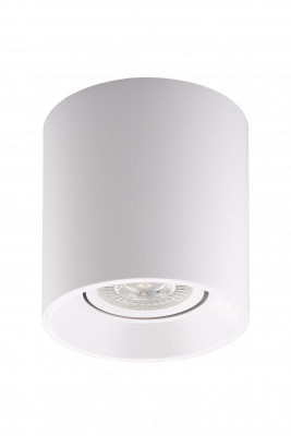 Светильник 10Вт GU5.3 IP20 LED накладной пластик бел. DENKIRS 529042