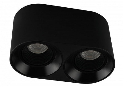 Светильник 10Вт GU5.3 IP20 LED накладной пластик черн./черн. DENKIRS 654450